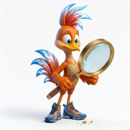 Mascote Procurando