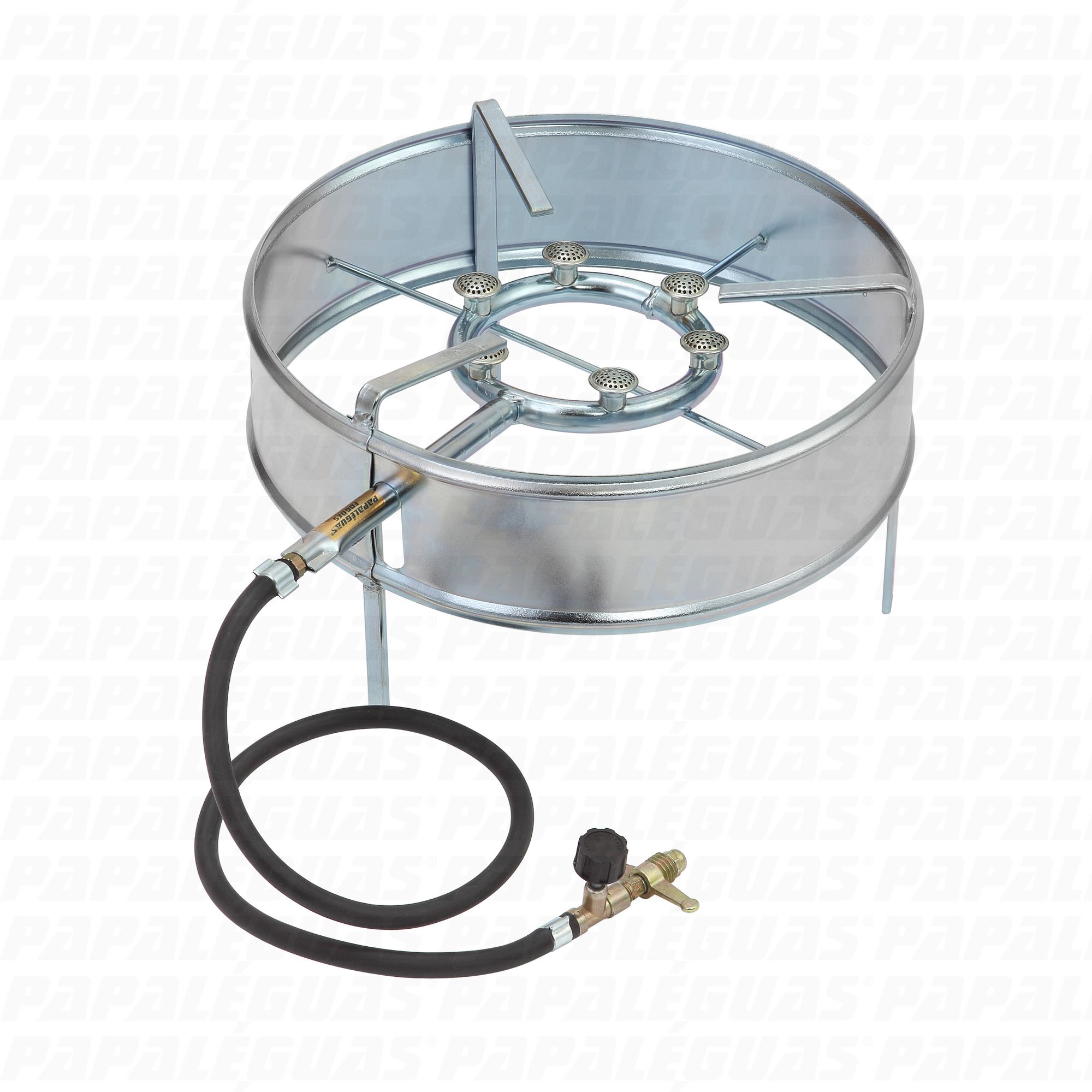 Fogareiro 6 Caulins 34cm com Borda