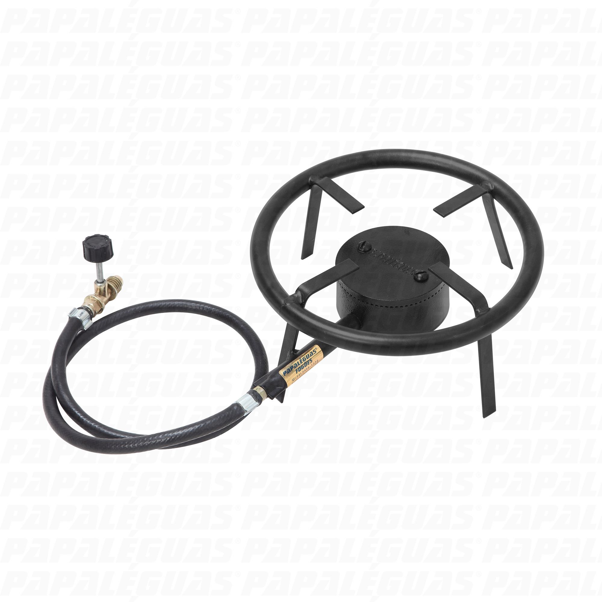 Fogareiro 22cm Queimador Pequeno Ferro Fundido