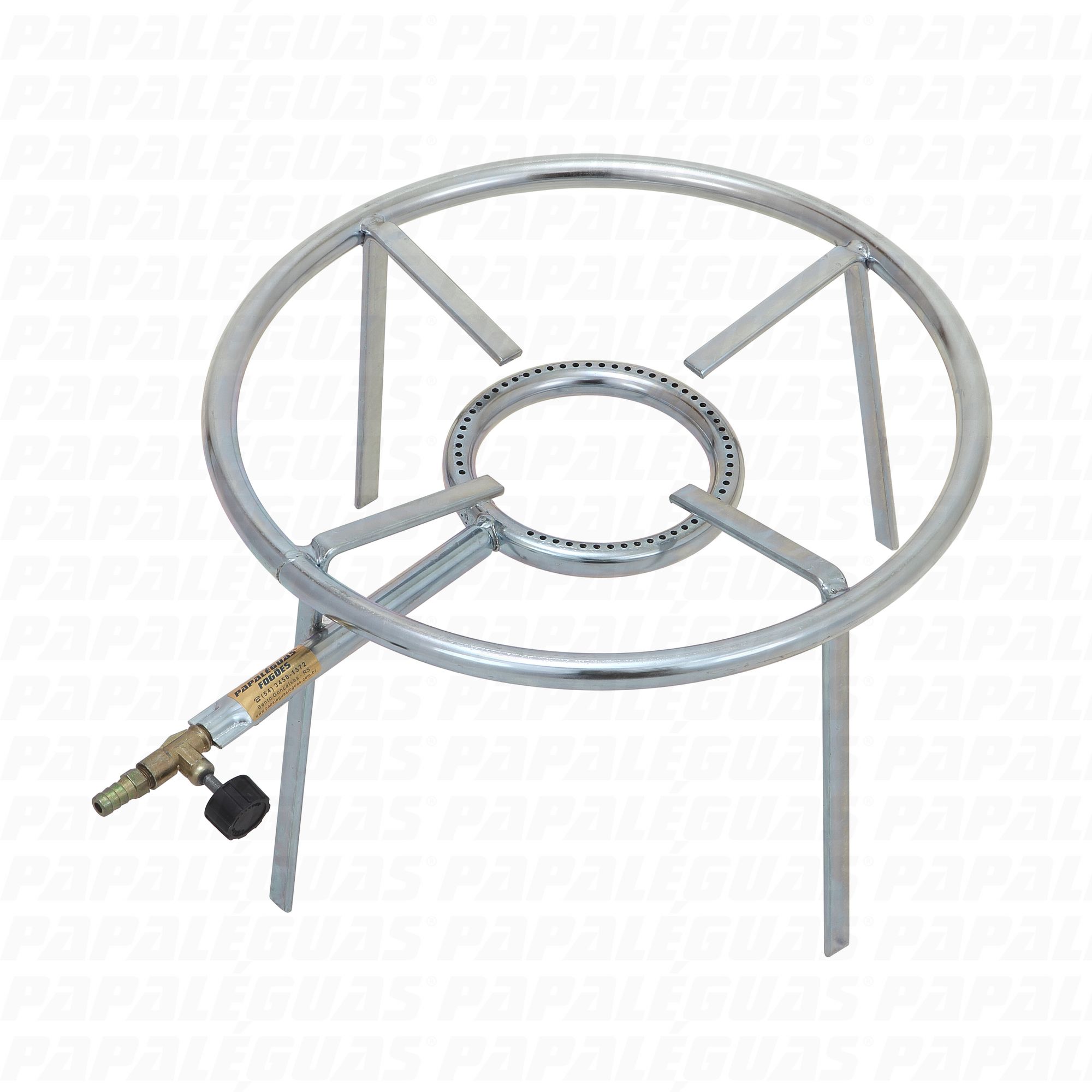 Fogareiro 35cm Queimador Médio Baixa Pressão
